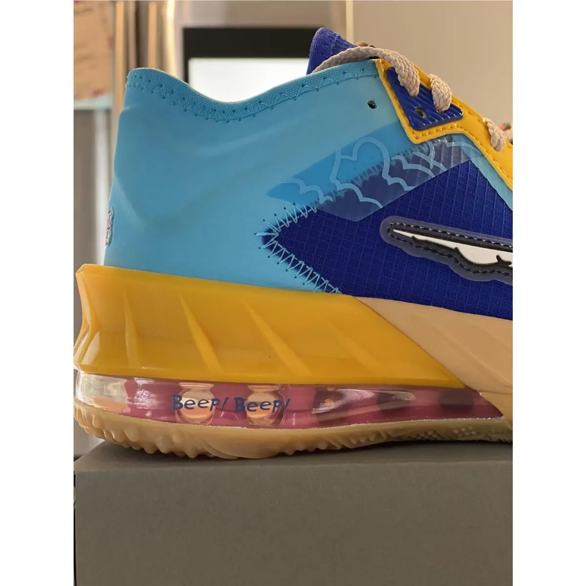 Nike shoes - Nike LeBron 18 - LeBron - DJ3760-401 - Blue (UPC: 195239784620) 5