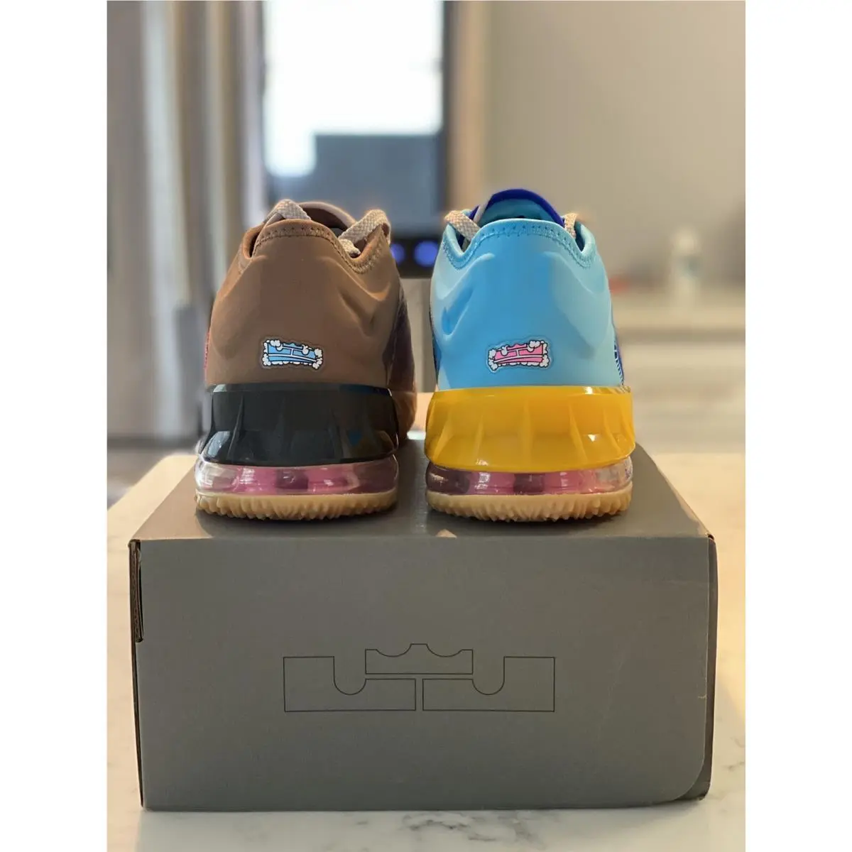Nike shoes - Nike LeBron 18 - LeBron - DJ3760-401 - Blue (UPC: 195239784620) 6