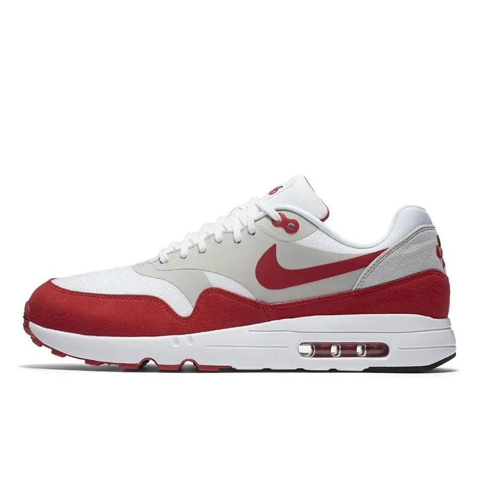 Nike shoes - Nike Air Max 1 - Air Max - 908091-100 - White/University Red 0