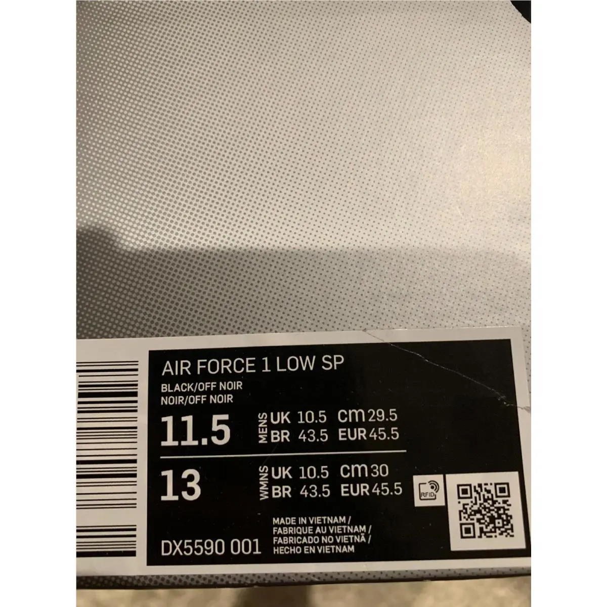Nike shoes - Nike Air Force 1 - Air Force - Black 0