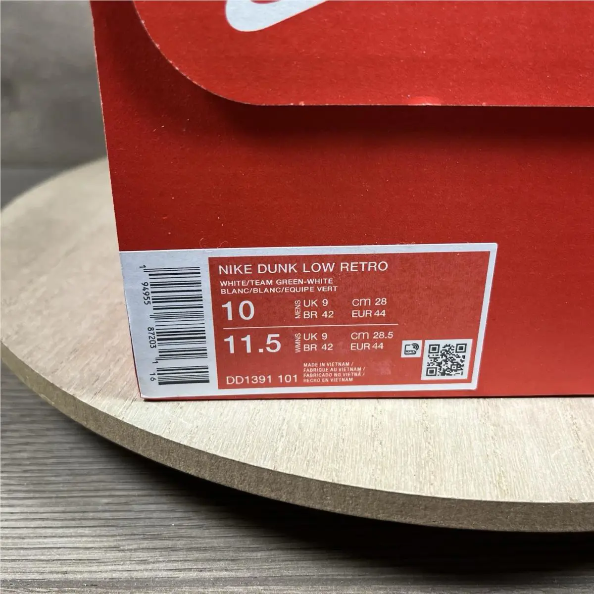 Nike shoes - Nike Dunk - Dunk - DD1391-101 - Green 10