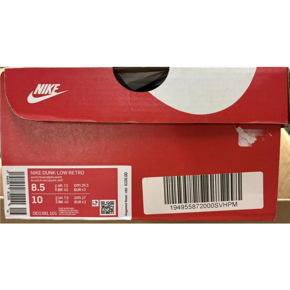 Nike shoes - Nike Dunk - Dunk - DD1391-101 - Green 0