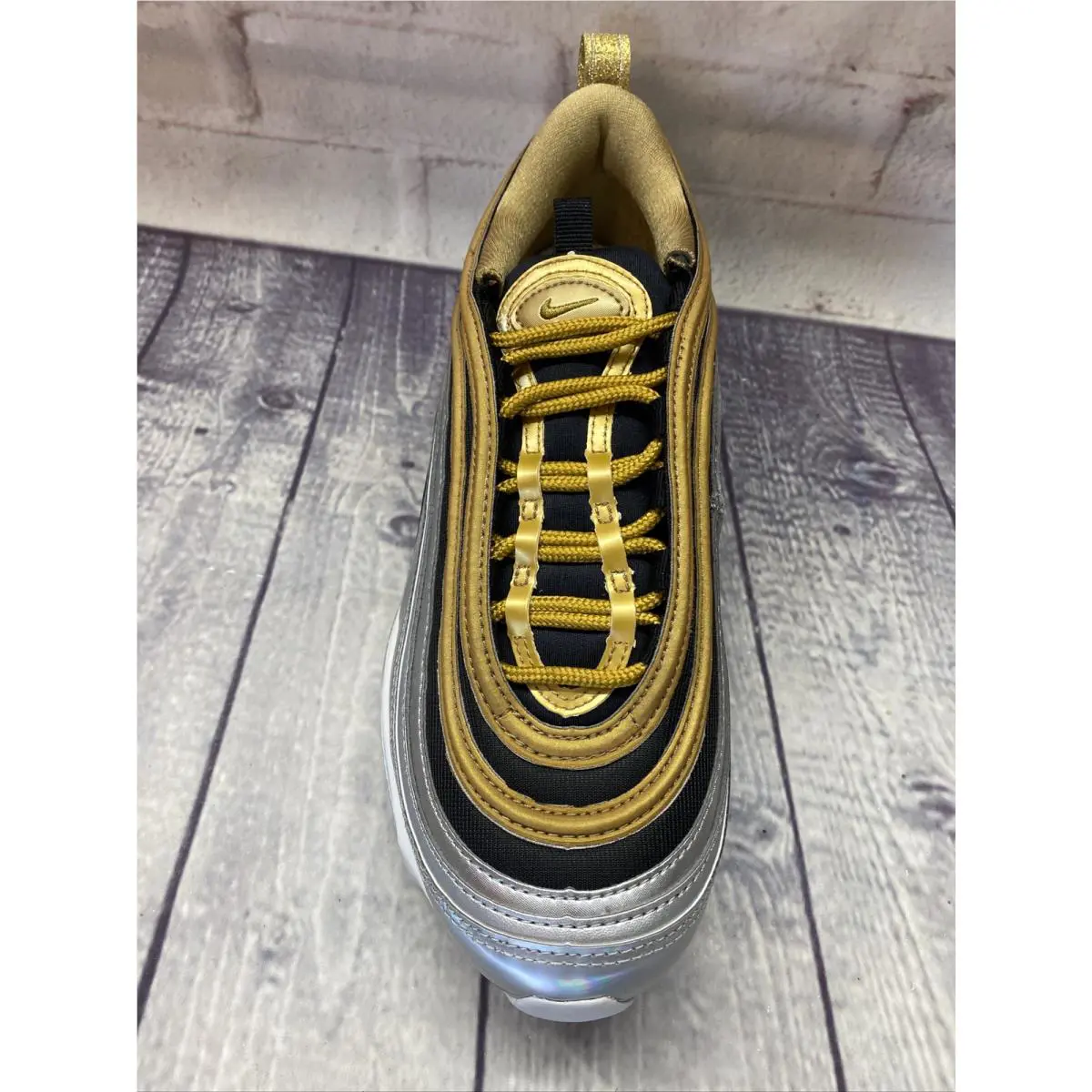 Nike shoes - Nike Air Max 97 - Air Max - Aq4137 - Gold/Silver/Black/White 8
