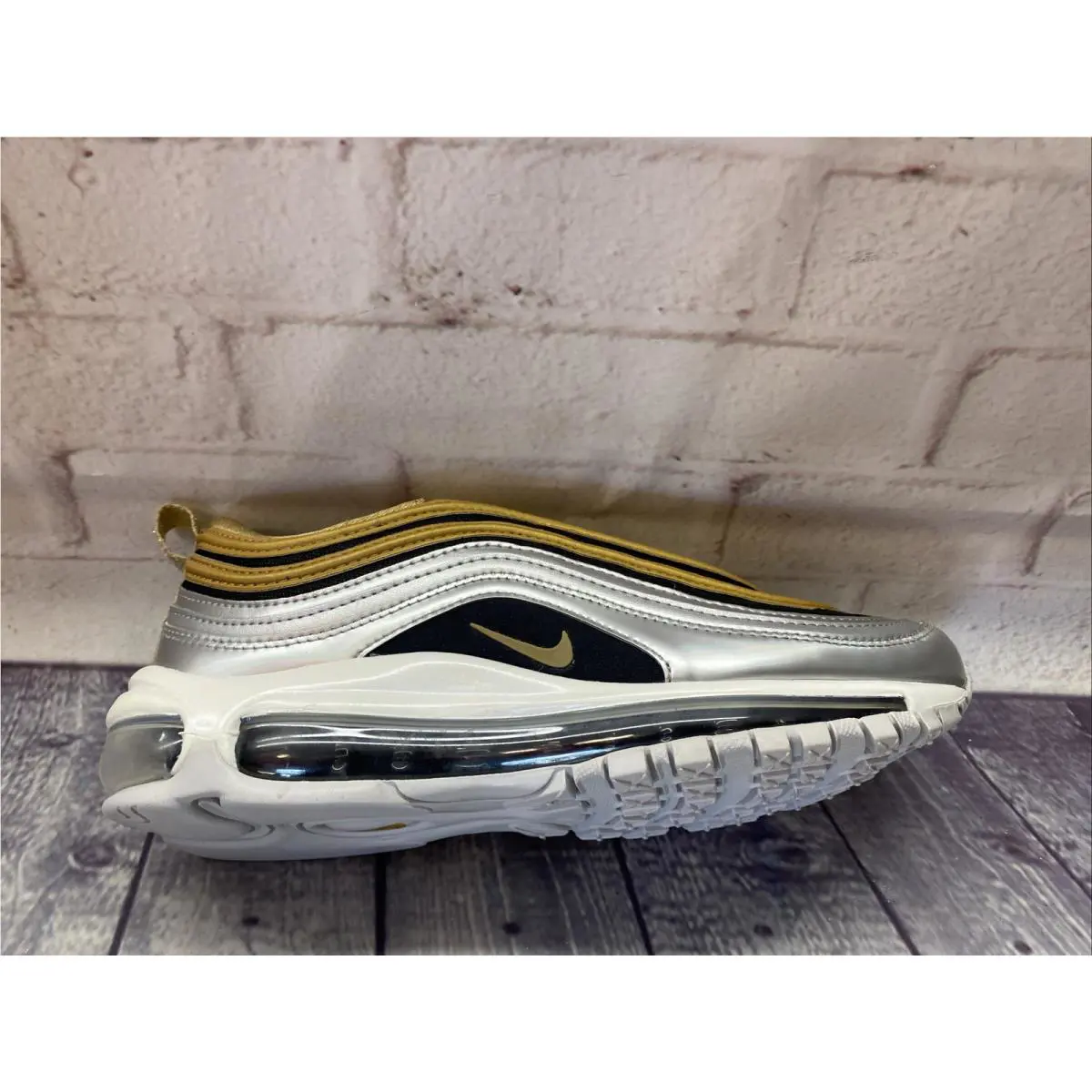 Nike shoes - Nike Air Max 97 - Air Max - Aq4137 - Gold/Silver/Black/White 7