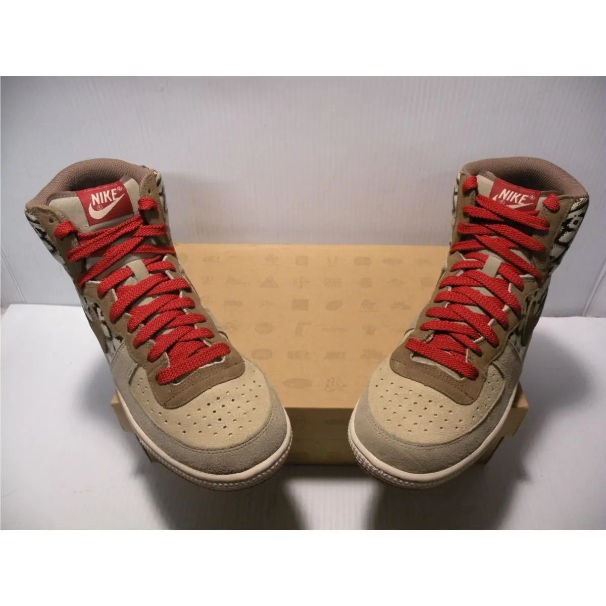 Nike shoes - BIRCH/COCOA-GRIT-DARK CAYENNE 5