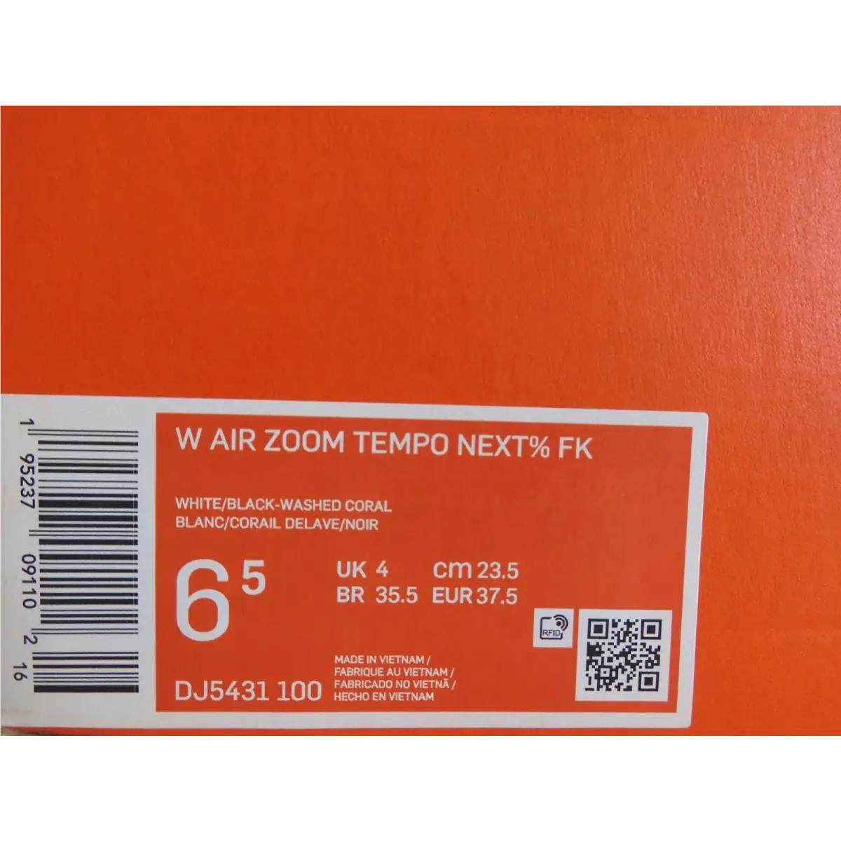 Nike shoes - Nike Air Zoom Tempo - Air Zoom Tempo - Dj5431-100 - White (UPC: 195237091102) 3