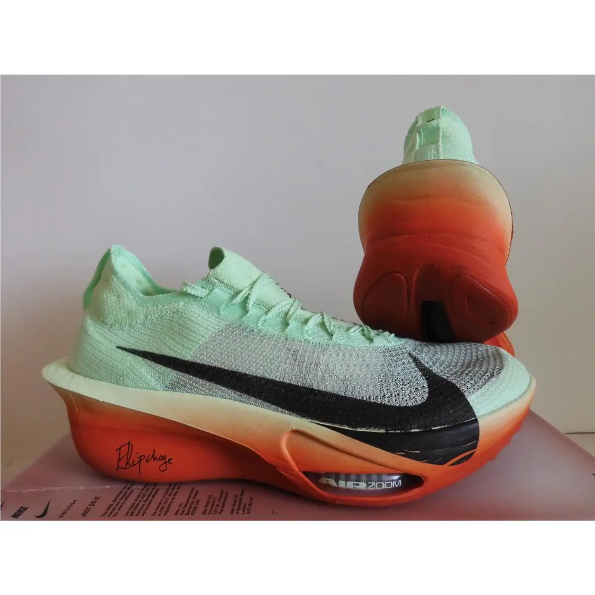 Nike shoes - Nike Air Zoom Alphafly NEXT% 3 - HJ7041-300 - Green (UPC: 197600655072) 0