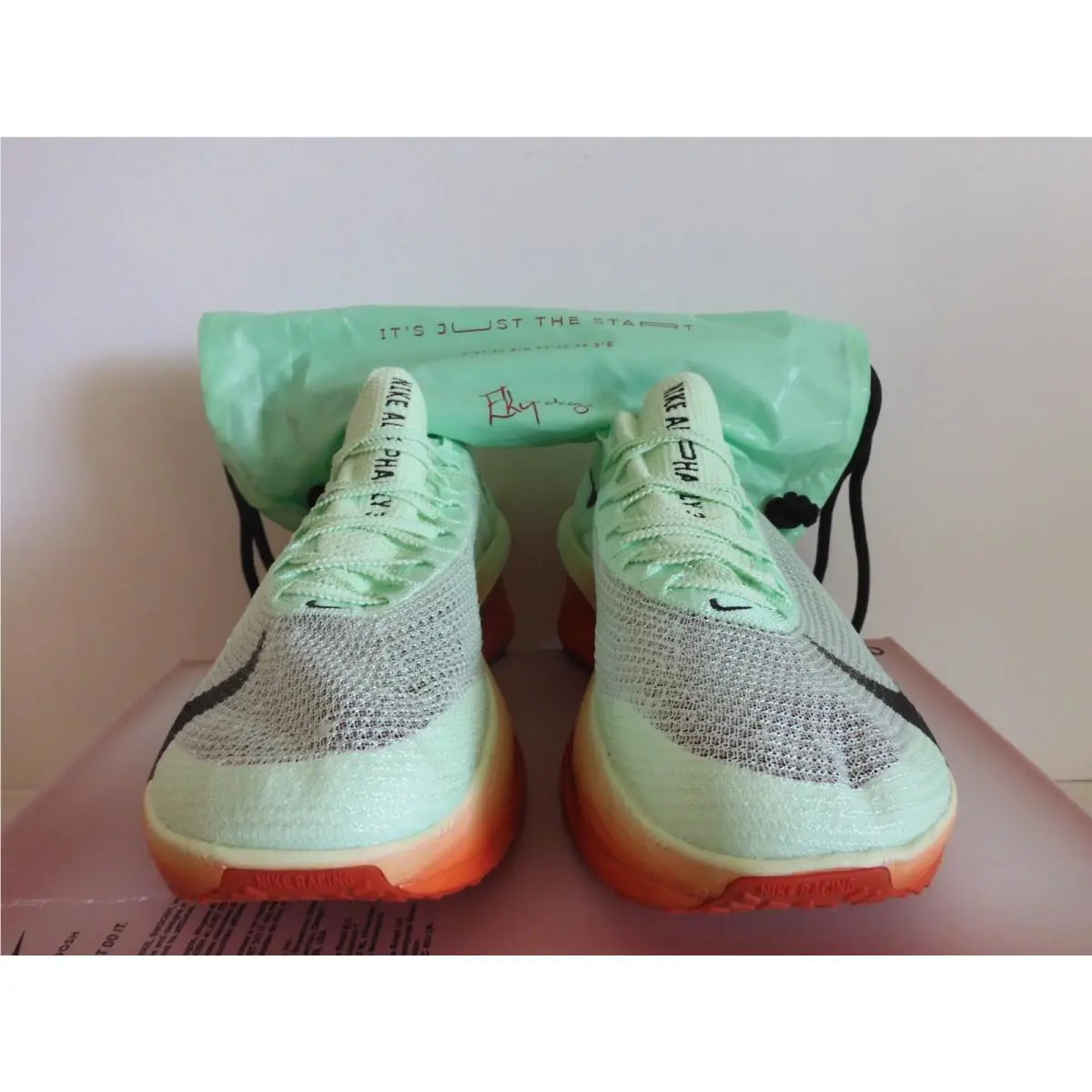 Nike shoes - Nike Air Zoom Alphafly NEXT% 3 - HJ7041-300 - Green (UPC: 197600655072) 3