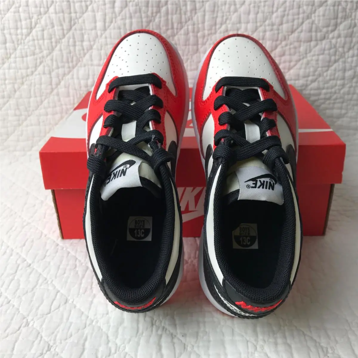 Nike shoes - DC9564-100 - DC9564 100 - Sail,Black,Chile Red 7