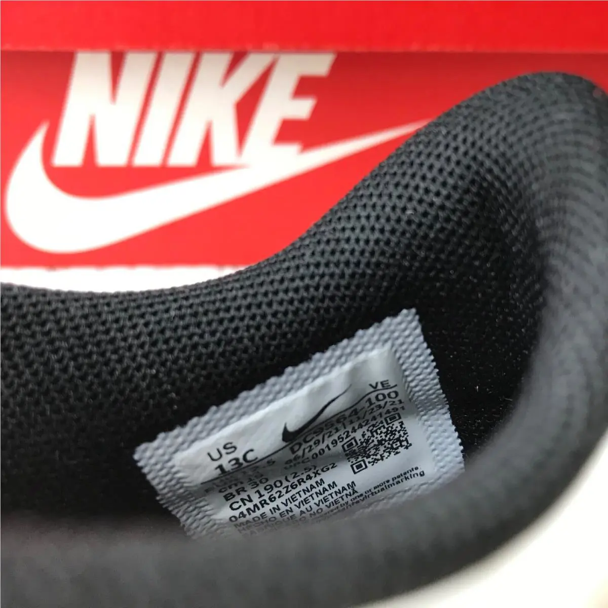 Nike shoes - DC9564-100 - DC9564 100 - Sail,Black,Chile Red 8