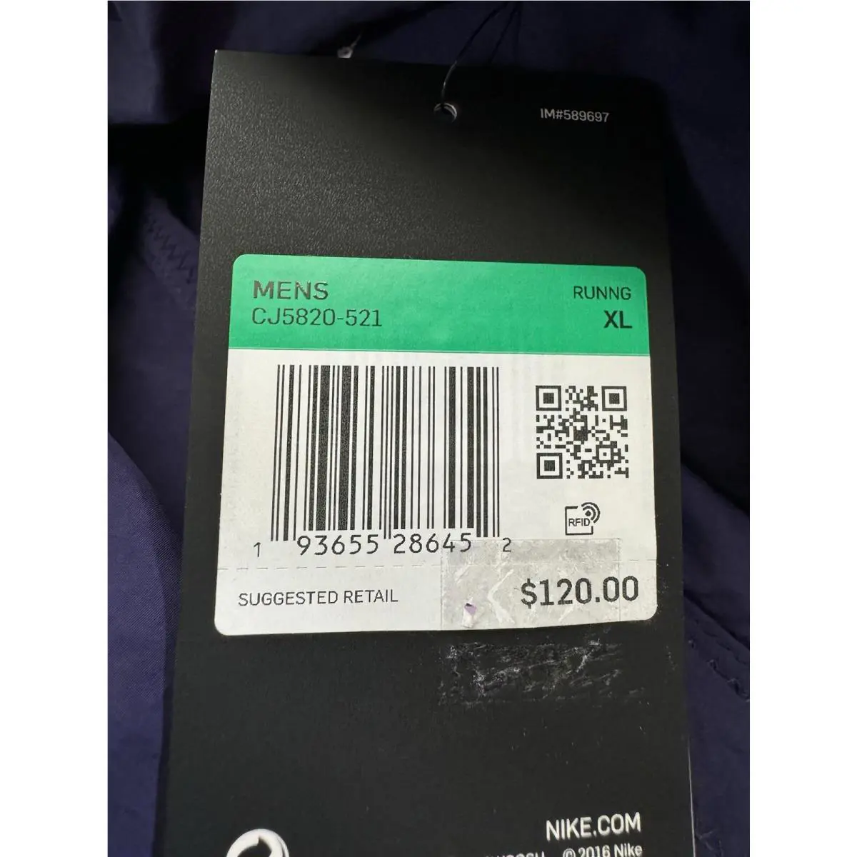 Nike clothing - Nike Windrunner Wild Run - Windrunner Wild Run - CJ5820-521 - Purple (UPC: 193655286452) 7