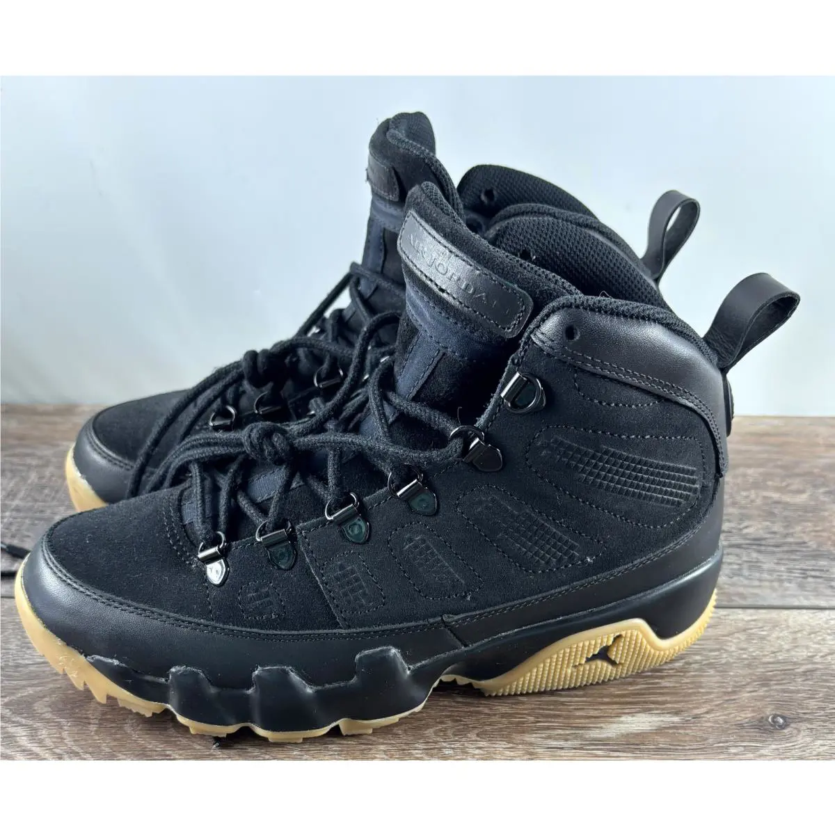 Nike shoes - Air Jordan 9 Retro Boot - AR4491-025 - Black (UPC: 887230157977) 2