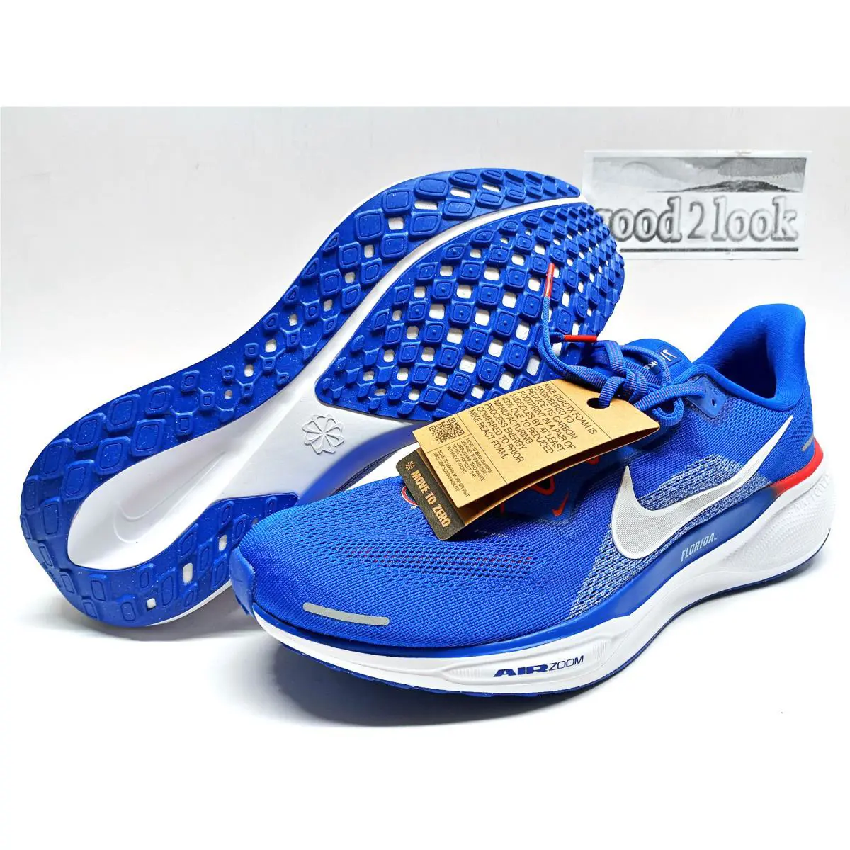 Nike shoes - Nike Zoom Pegasus - Zoom Pegasus - FZ5113 400 - Game Royal-White (UPC: 197598684986) 0