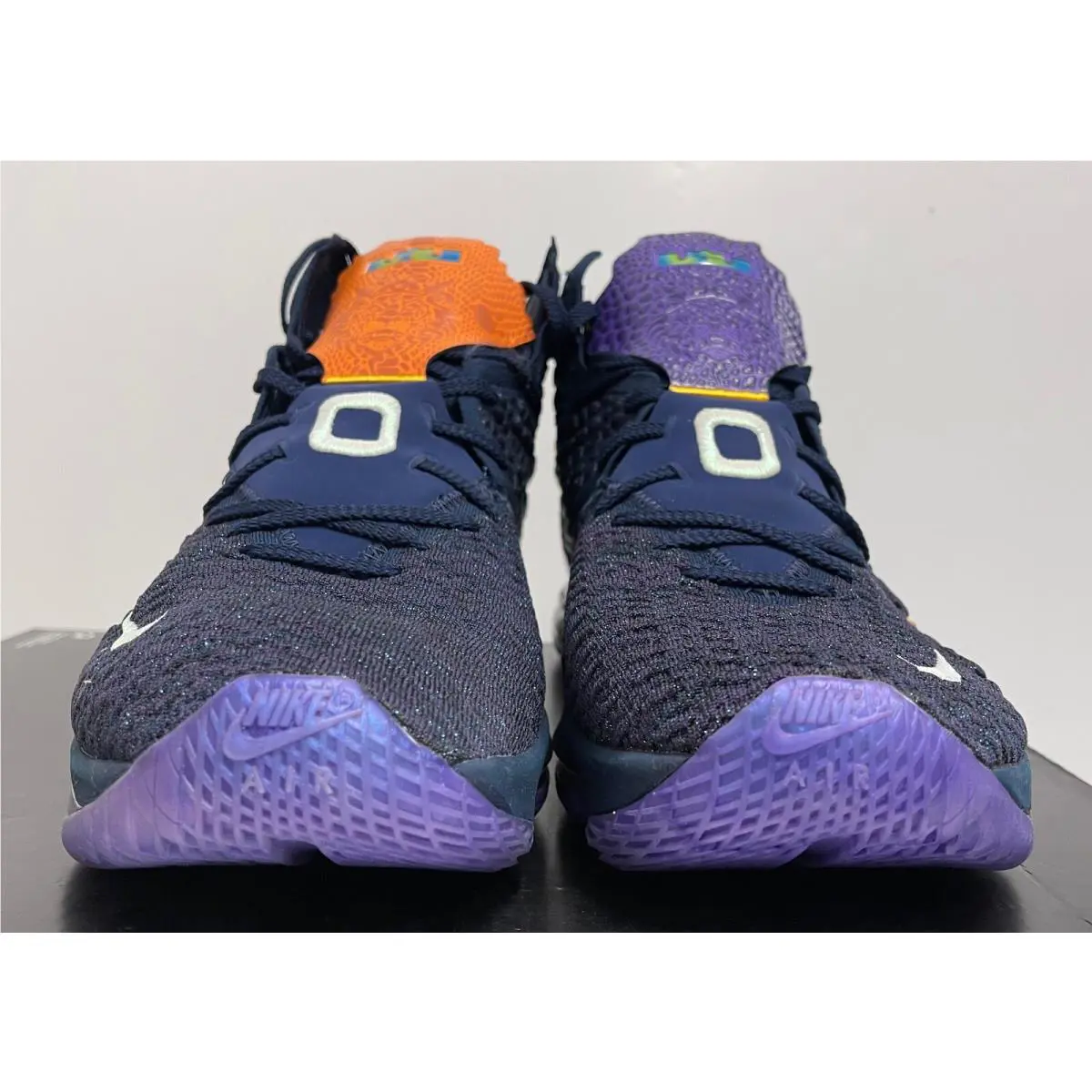 Nike shoes - Nike LeBron 17 Monstarscd - LeBron Monstarscd - CD5050 400 - NAVY HEATHER/MULTI-COLOR-BLACK (UPC: 193655923678) 3