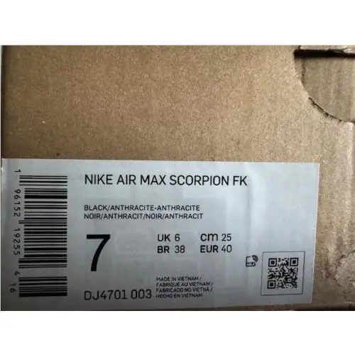 Nike shoes - Nike Air Max Scorpion - Air Max Scorpion - DJ4701-003 - Black (UPC: 196152192554) 3