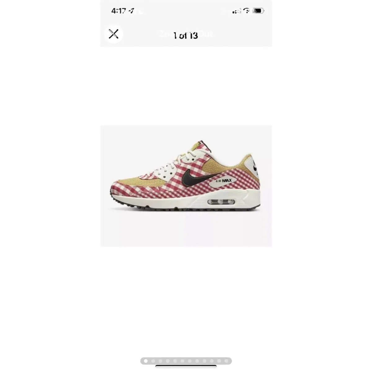 Nike Air Max 90 G Nrg Golf Picnic 911CONFIRMED. AU Size-11