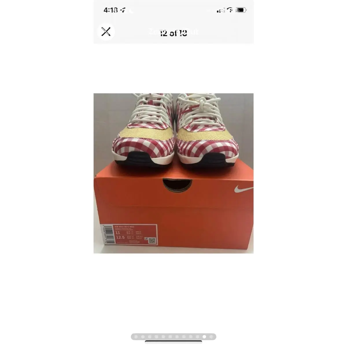 Nike shoes - Nike Air Max 90 - Air Max - DH5244-600 - Red 9