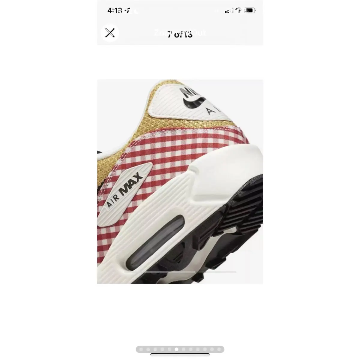Nike shoes - Nike Air Max 90 - Air Max - DH5244-600 - Red 4