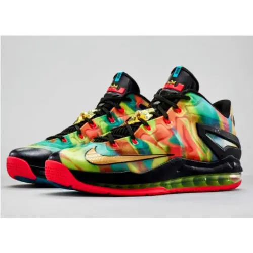 Size 10 - Nike Max Lebron 11 SE Low Multi-color/champ Pack/ 695224970