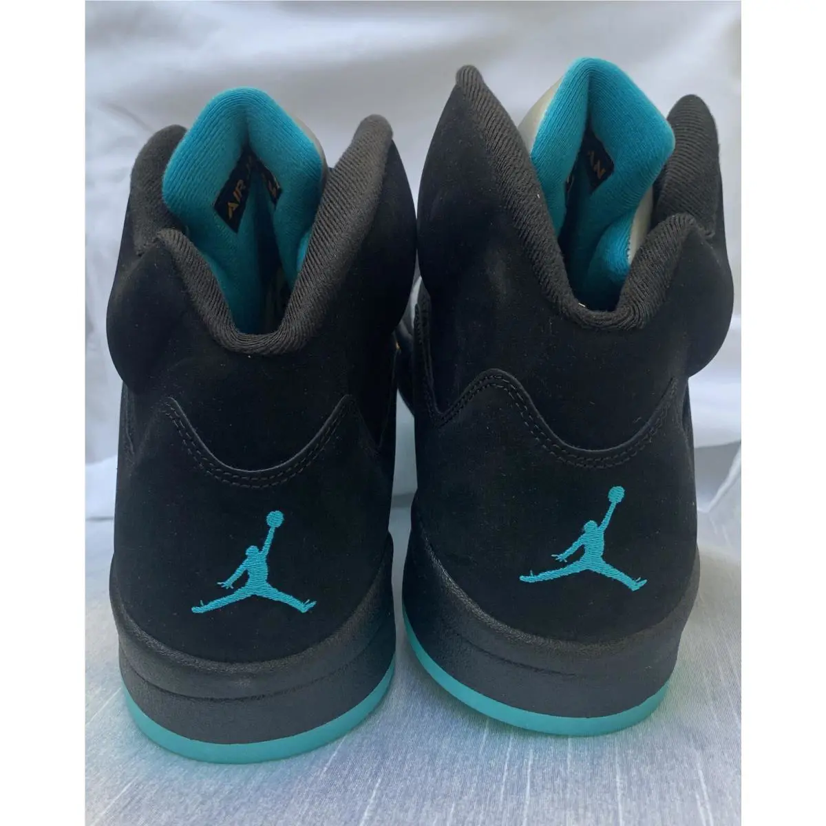 Nike shoes - Air Jordan 5 Retro - Air Retro - Dd0587 047 - Black/Aquatine-Taxi, Manufacturer: CZ0203-700 (UPC: 0196154473989) 1