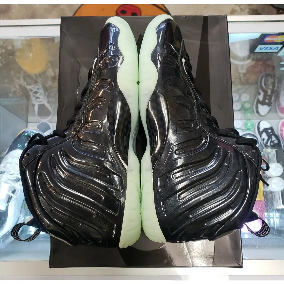 Nike shoes - Nike Little Posite - Little Posite - Black (UPC: 00194953183375) 4