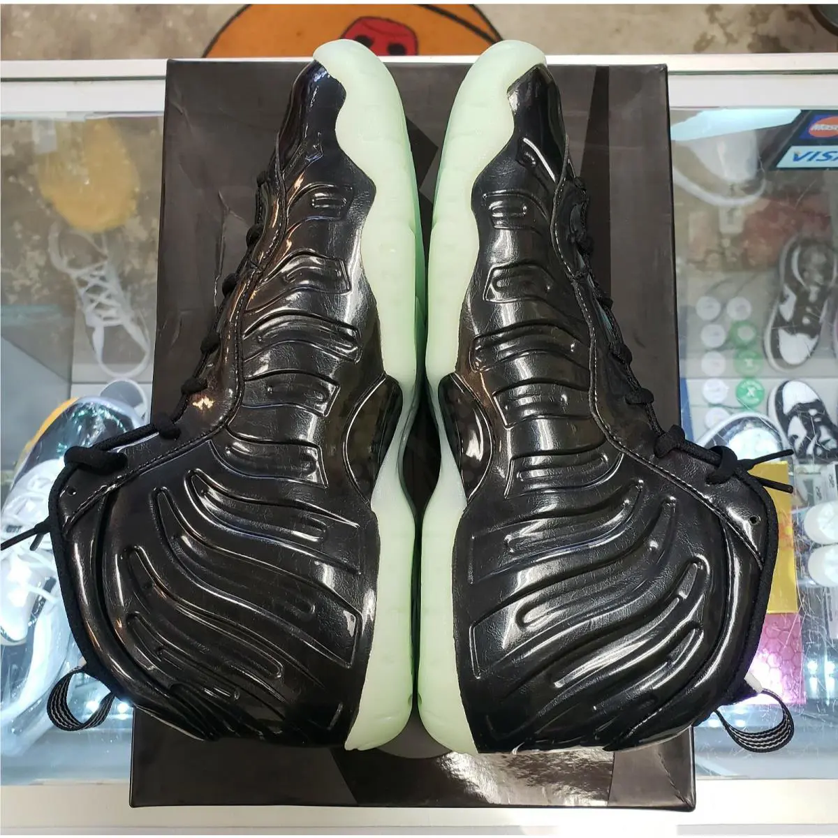 Nike shoes - Nike Little Posite - Little Posite - Black (UPC: 00194953183375) 5