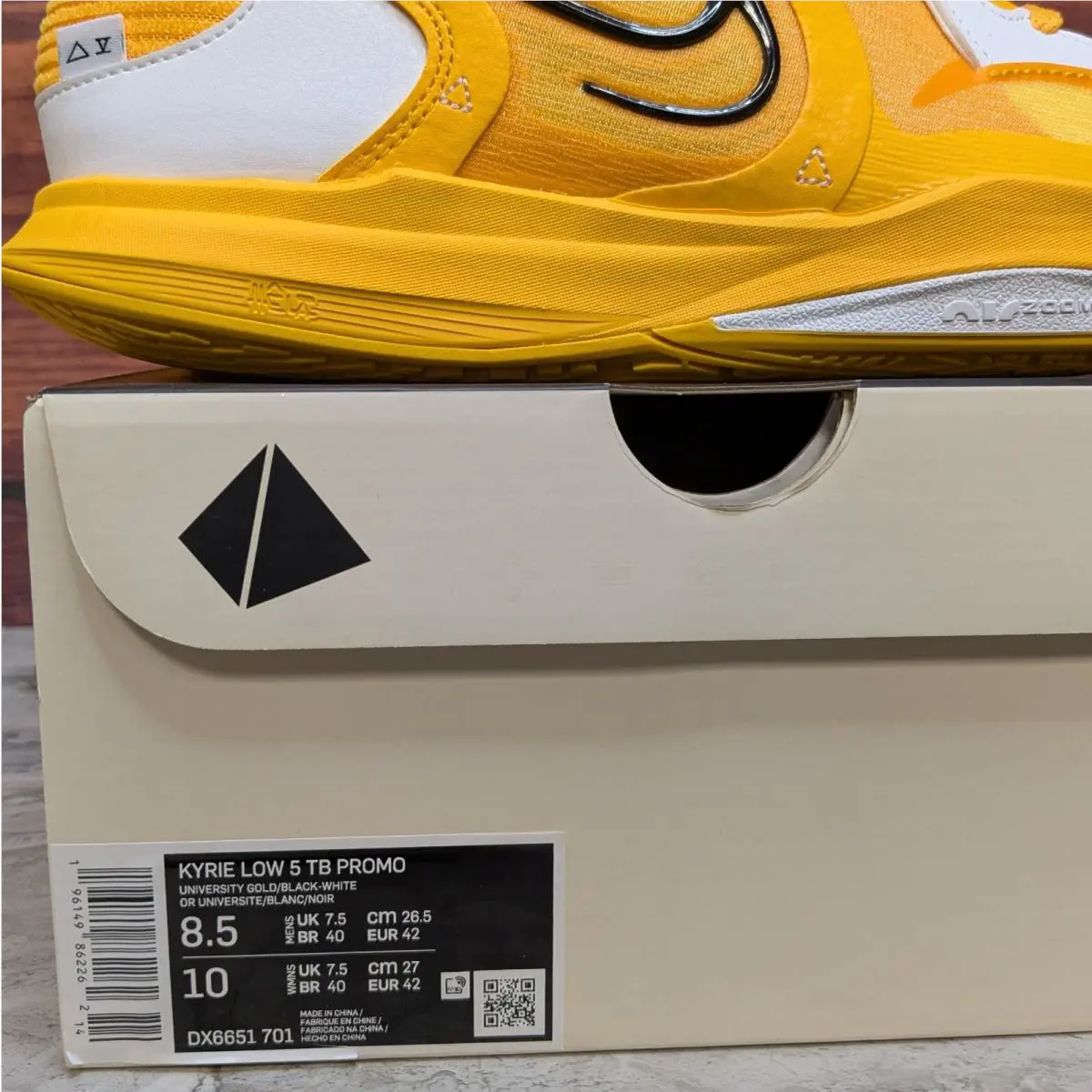 Nike shoes - Nike Kyrie Low 5 - Kyrie Low - DX6651-701 - Yellow (UPC: 196149862262) 7