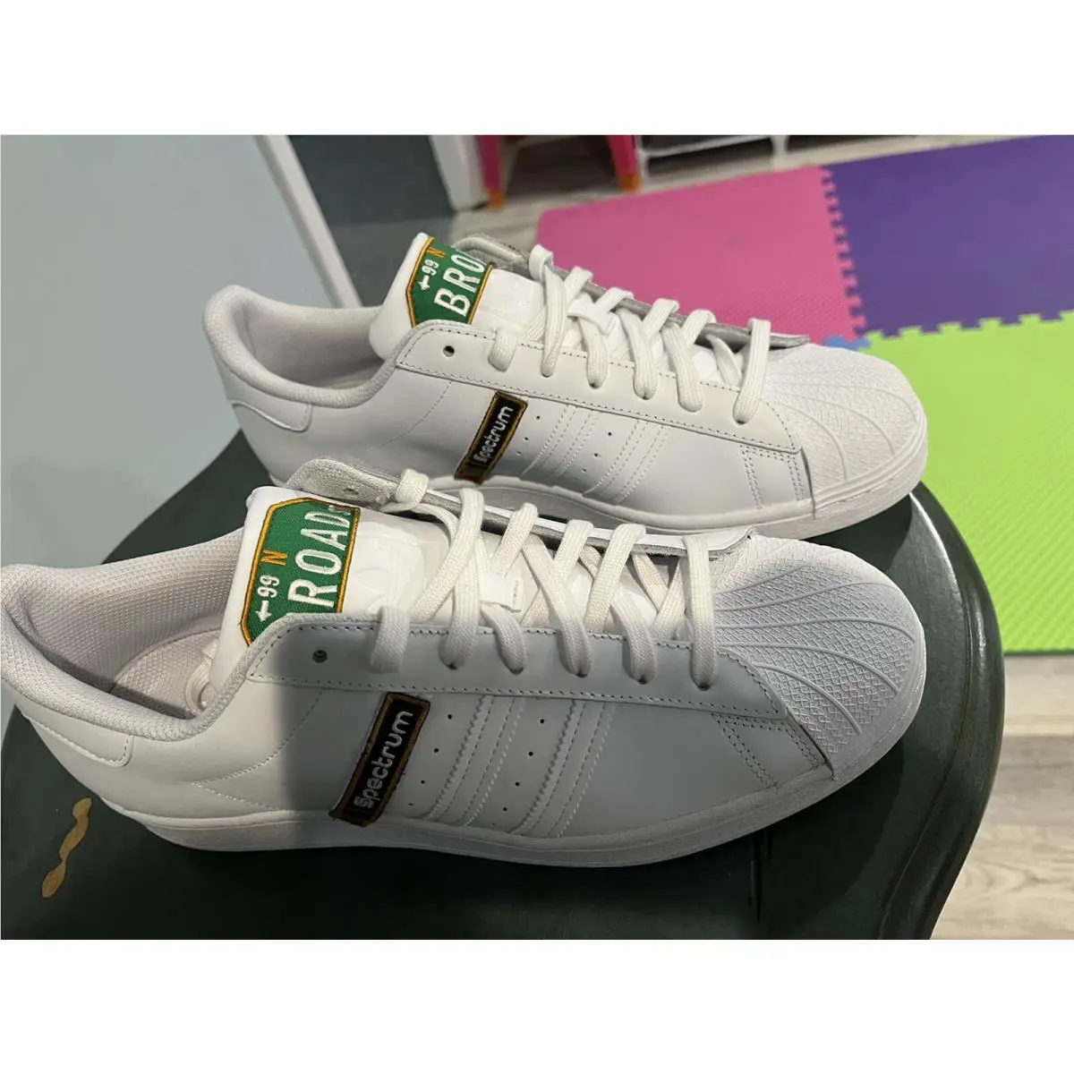 Nike shoes - adidas Superstar 80S - adidas Superstar - White 4