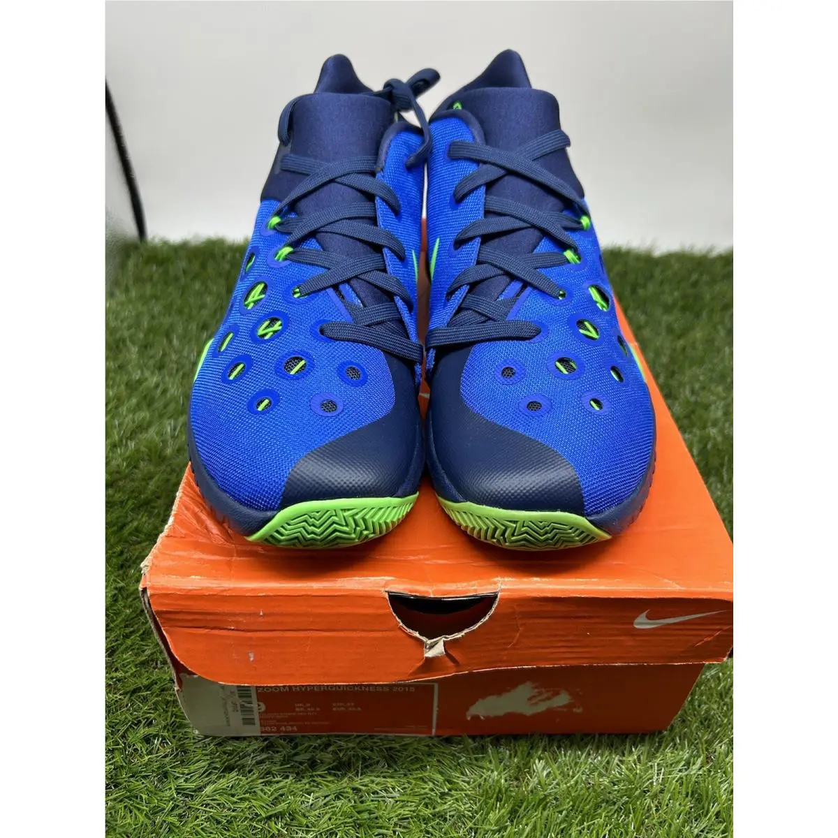 Nike shoes - Nike Zoom HyperQuickness - Zoom HyperQuickness - Blue Green 0