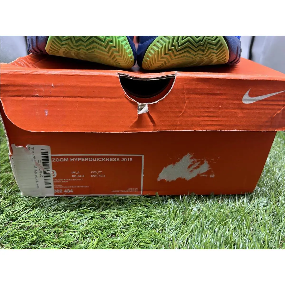 Nike shoes - Nike Zoom HyperQuickness - Zoom HyperQuickness - Blue Green 3