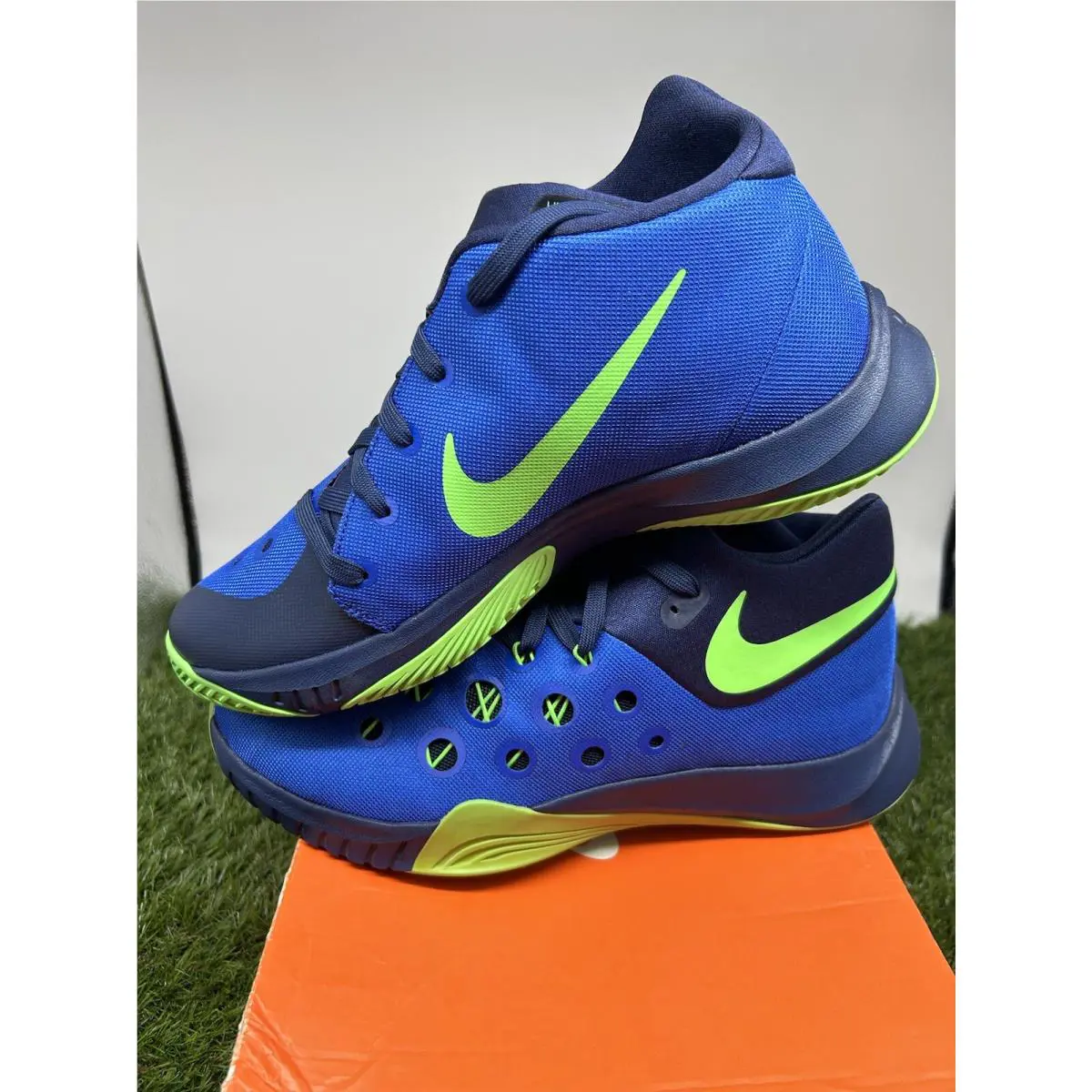 Nike shoes - Nike Zoom HyperQuickness - Zoom HyperQuickness - Blue Green 4