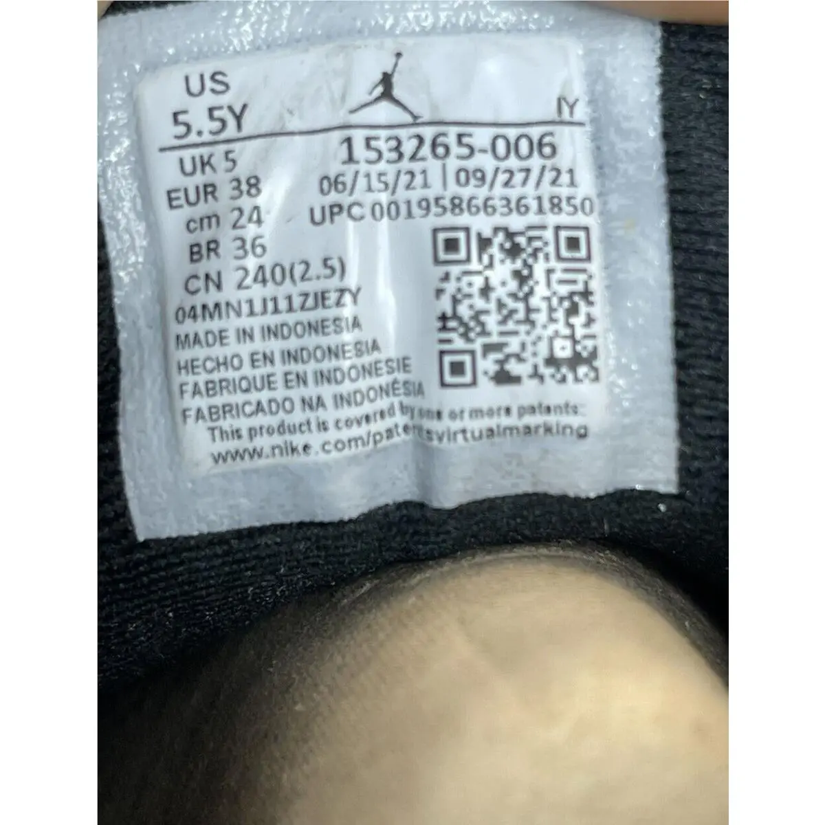 Nike shoes - Air Jordan 12 - Air - 153265-006 - Black 12