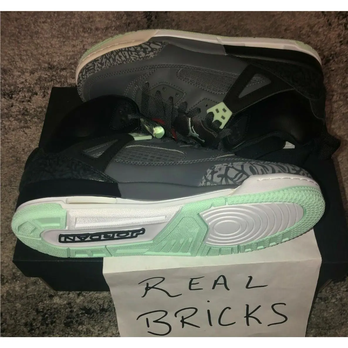 Nike shoes - Jordan Spizike - Spizike - 535712-015 - Gray, Manufacturer: University Red/White/Black 0