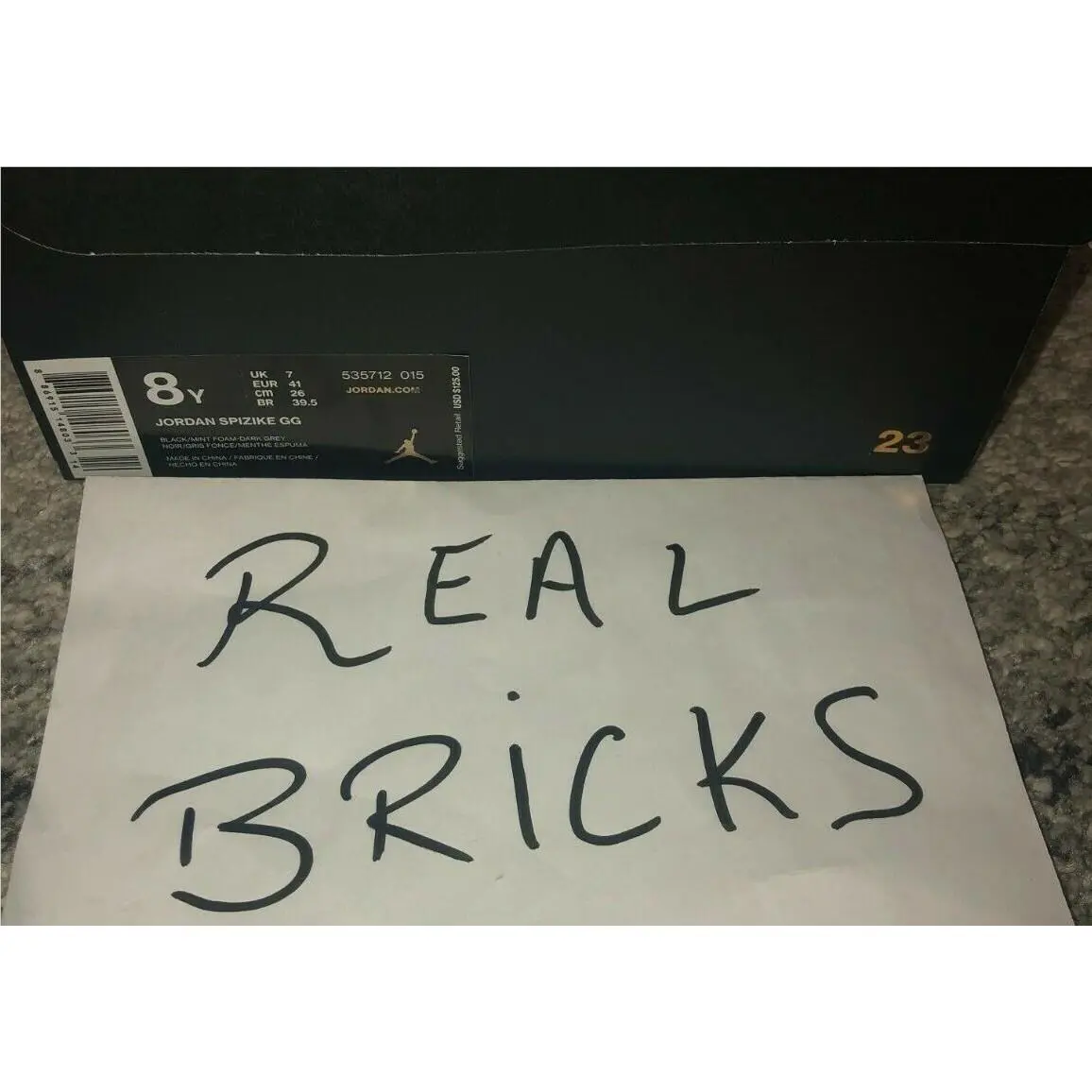 Nike shoes - Jordan Spizike - Spizike - 535712-015 - Gray, Manufacturer: University Red/White/Black 4