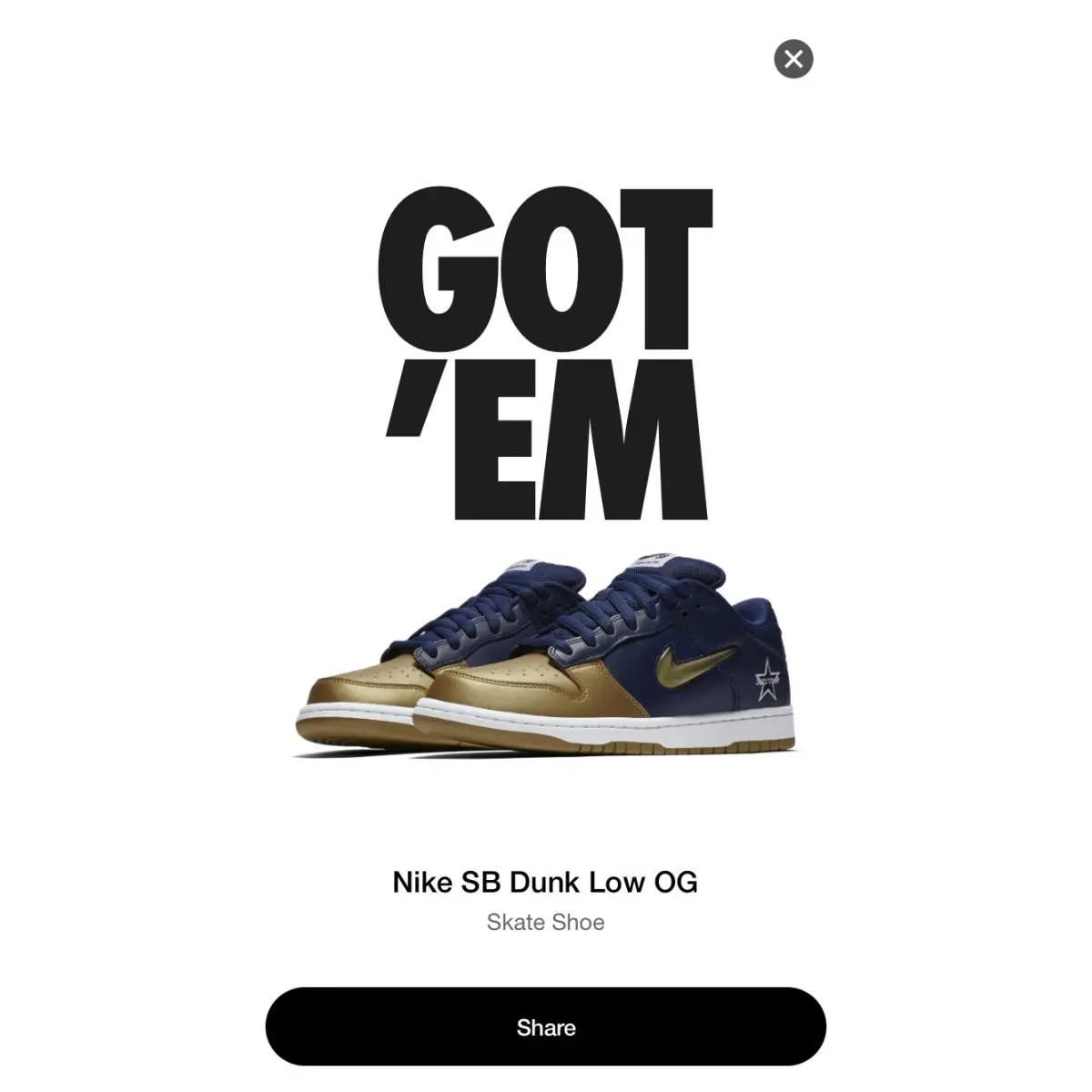Nike shoes - Nike Sb Dunk Low - Dunk Low - Blue, Manufacturer: Navy/Gold 0