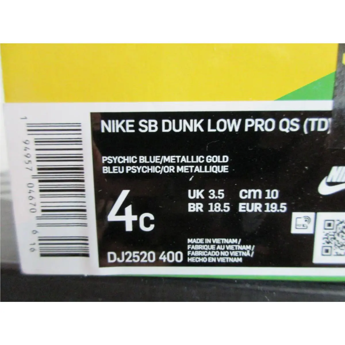 Nike shoes - Nike Sb Dunk Low - Dunk Low - Blue (UPC: 194957046706) 3