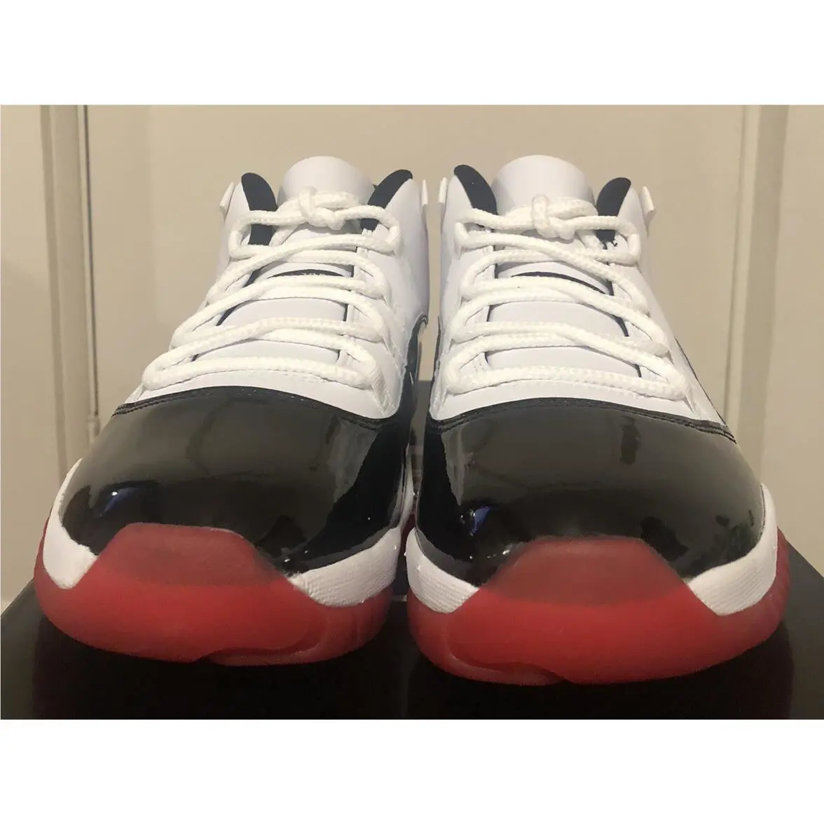 Nike shoes - Jordan 11 - AV2187 - White/University Red-Black 4