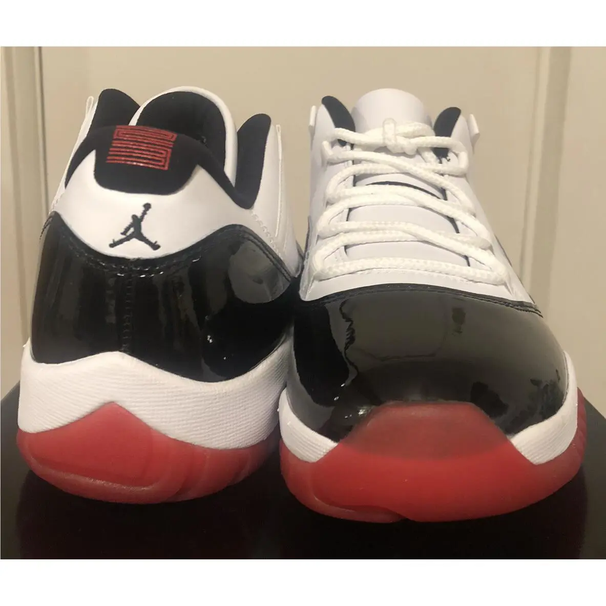 Nike shoes - Jordan 11 - AV2187 - White/University Red-Black 7