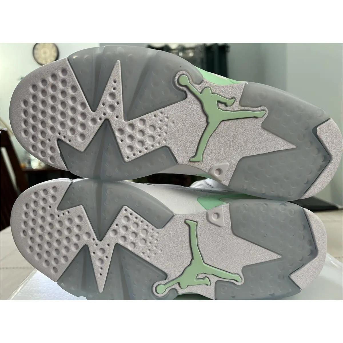 Nike shoes - Air Jordan 6 Retro - Air Retro - DQ4914 103 - White Pure Platinum Mint Foam 10