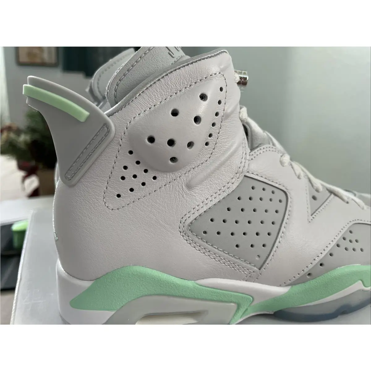 Nike shoes - Air Jordan 6 Retro - Air Retro - DQ4914 103 - White Pure Platinum Mint Foam 5