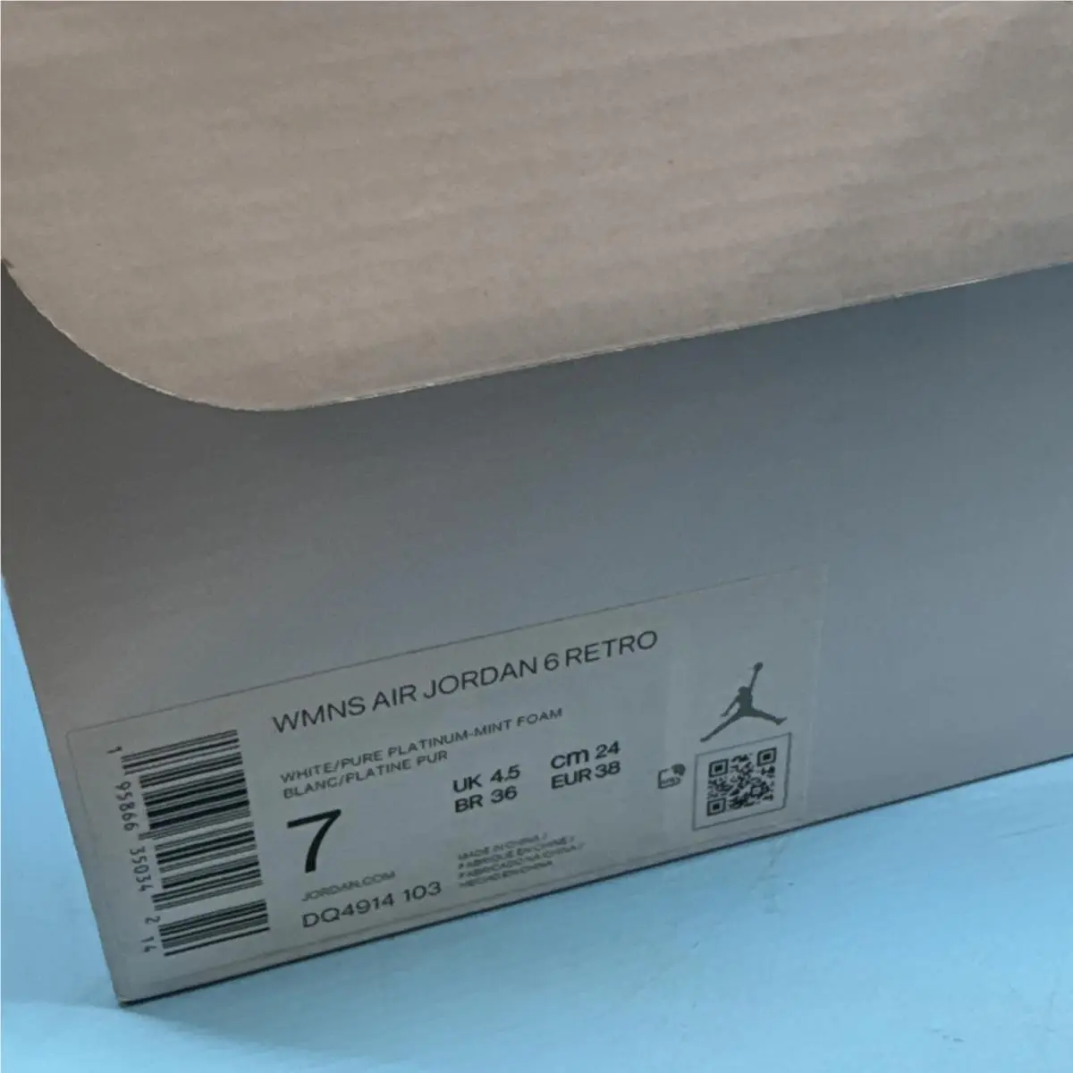 Nike shoes - Air Jordan 6 - Air - DQ4914-103 - White (UPC: 0195866350342) 6