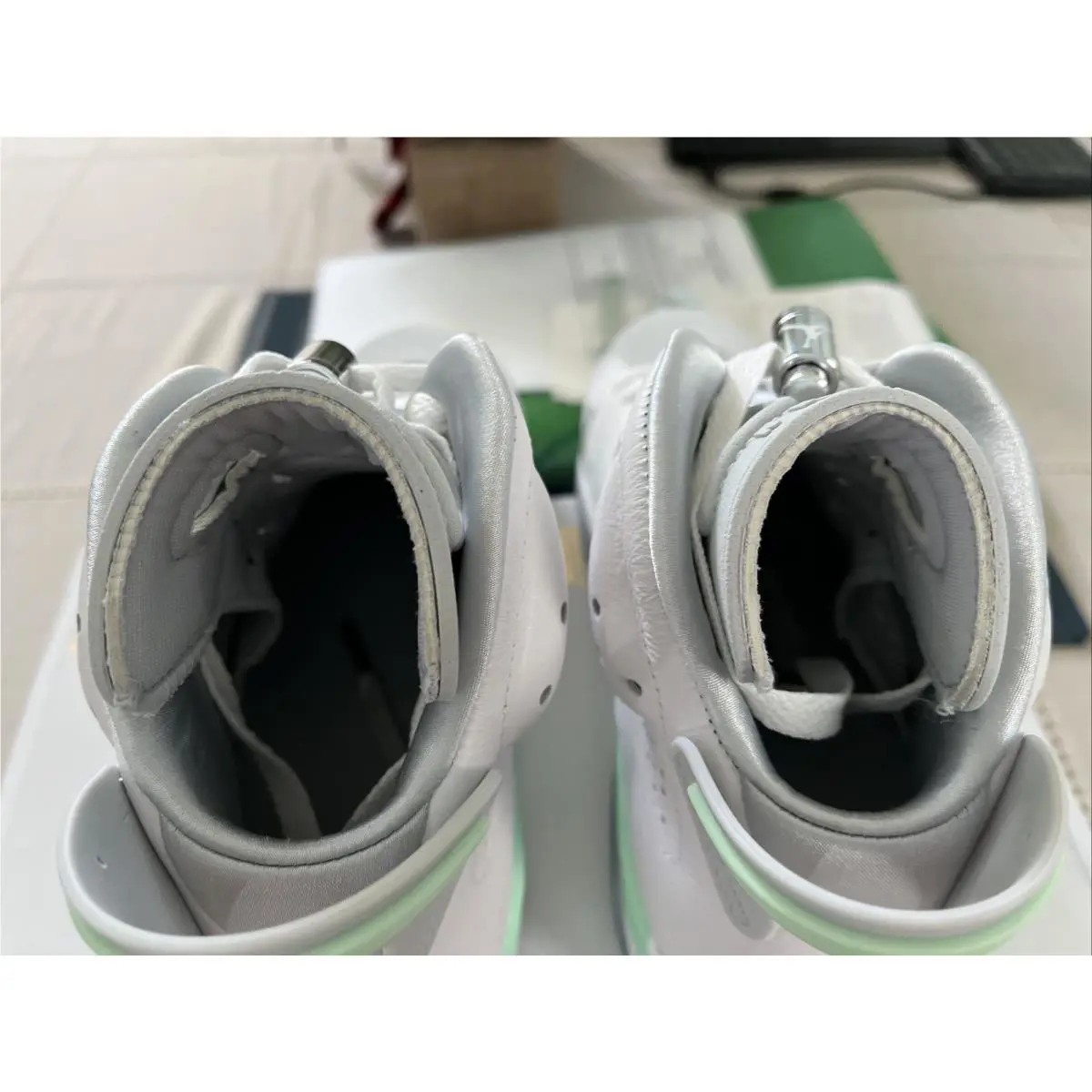 Nike shoes - Air Jordan 6 Retro - Air Retro - DQ4914 103 - White Pure Platinum Mint Foam 7