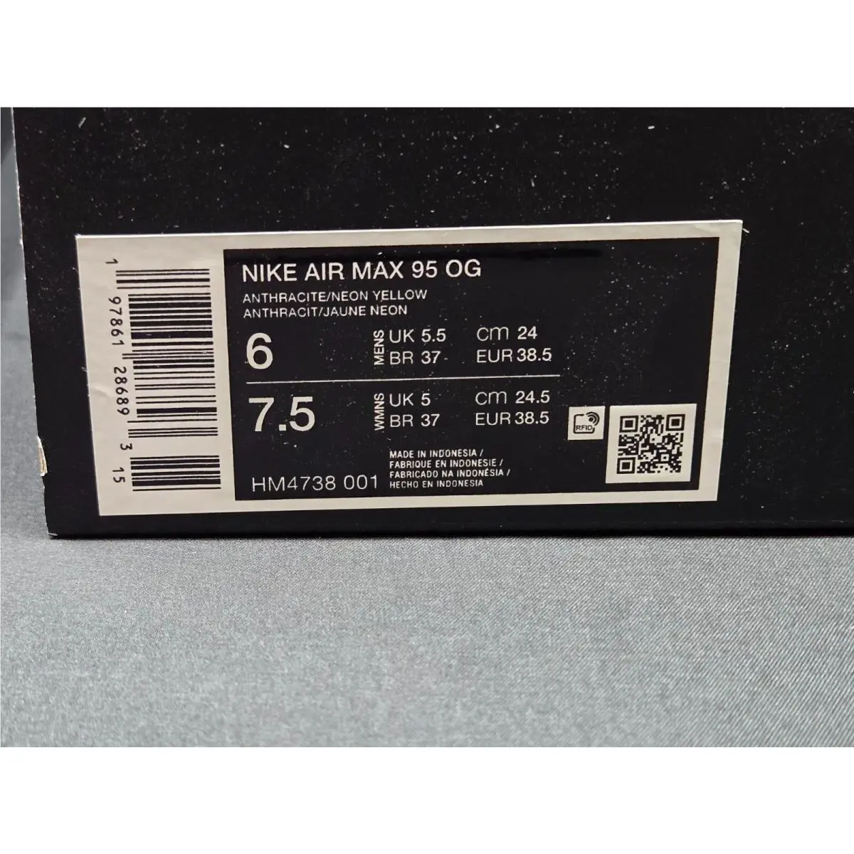 Nike shoes - Nike Air Max 95 OG - HM4738-001 - Black 10