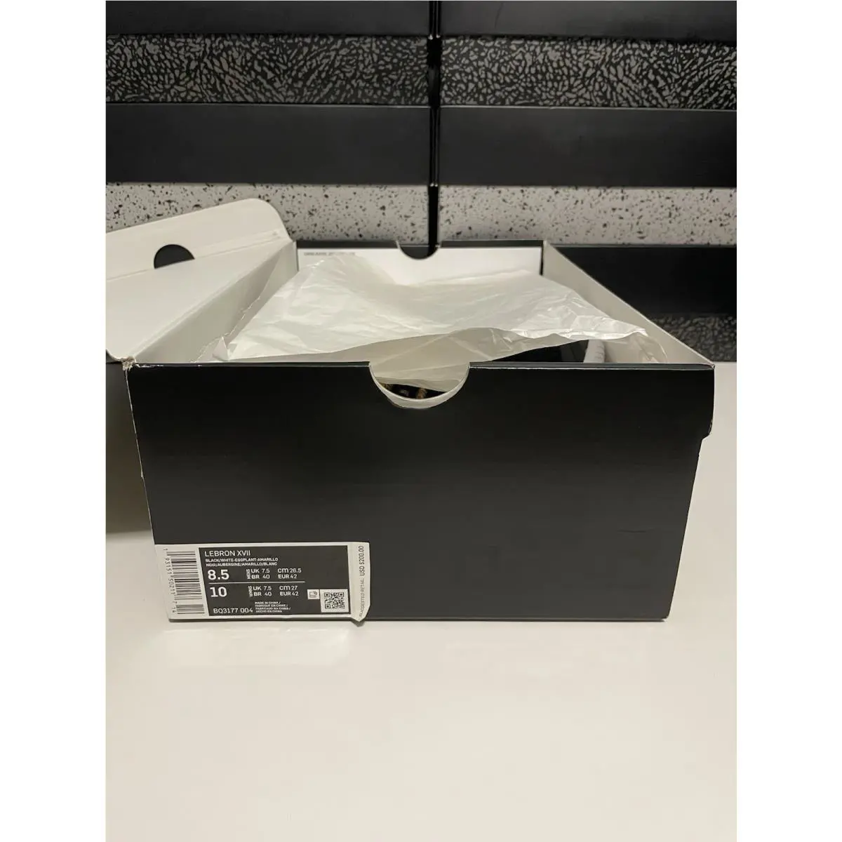 Nike shoes - Nike LeBron 17 - LeBron - BQ3177-004 - Black 4