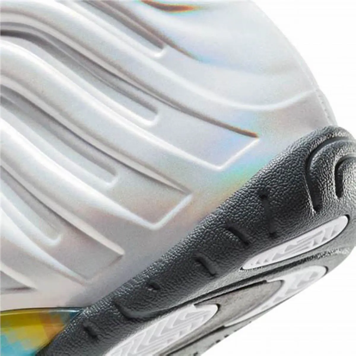 Nike shoes - Nike Kids Little Posite One - CU1054 001 - Grey 1