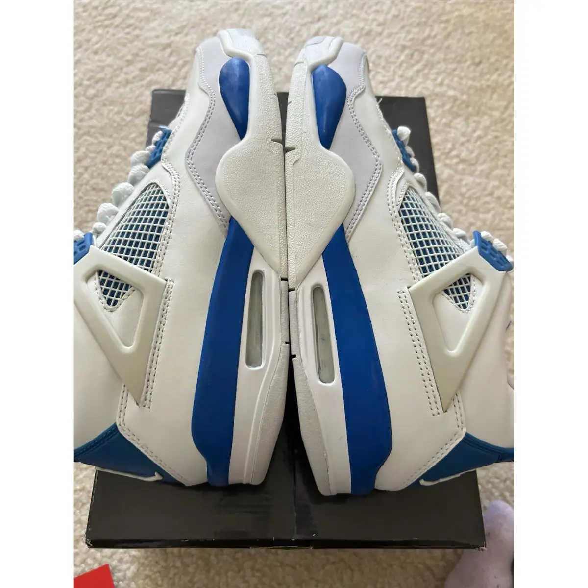 Nike shoes - Nike Air Jordan 4 - Air - 308497-141 - Blue 10