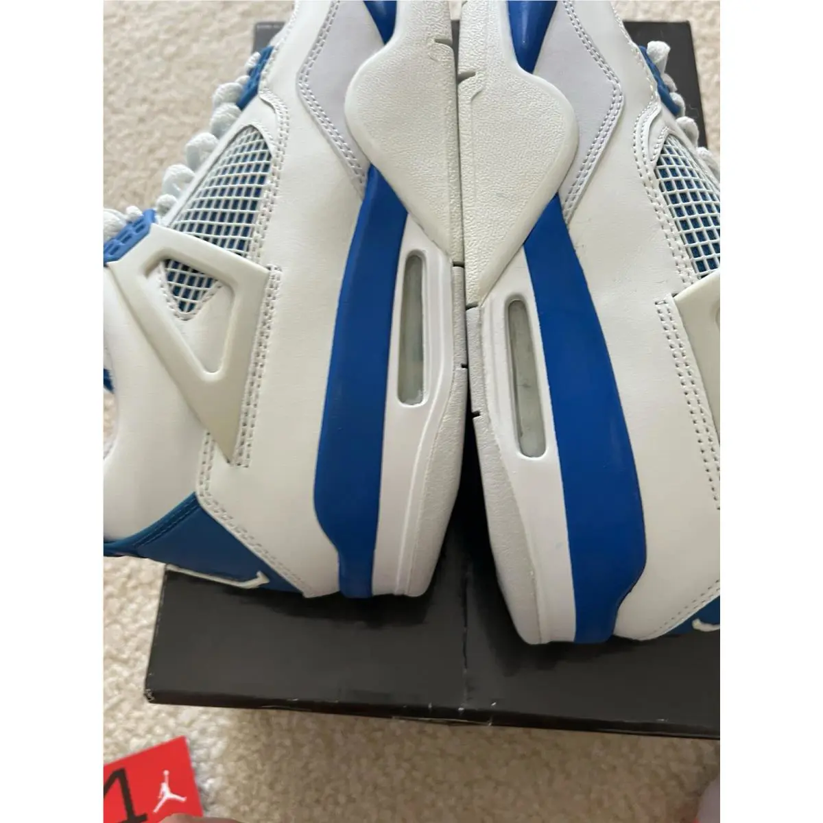 Nike shoes - Nike Air Jordan 4 - Air - 308497-141 - Blue 15