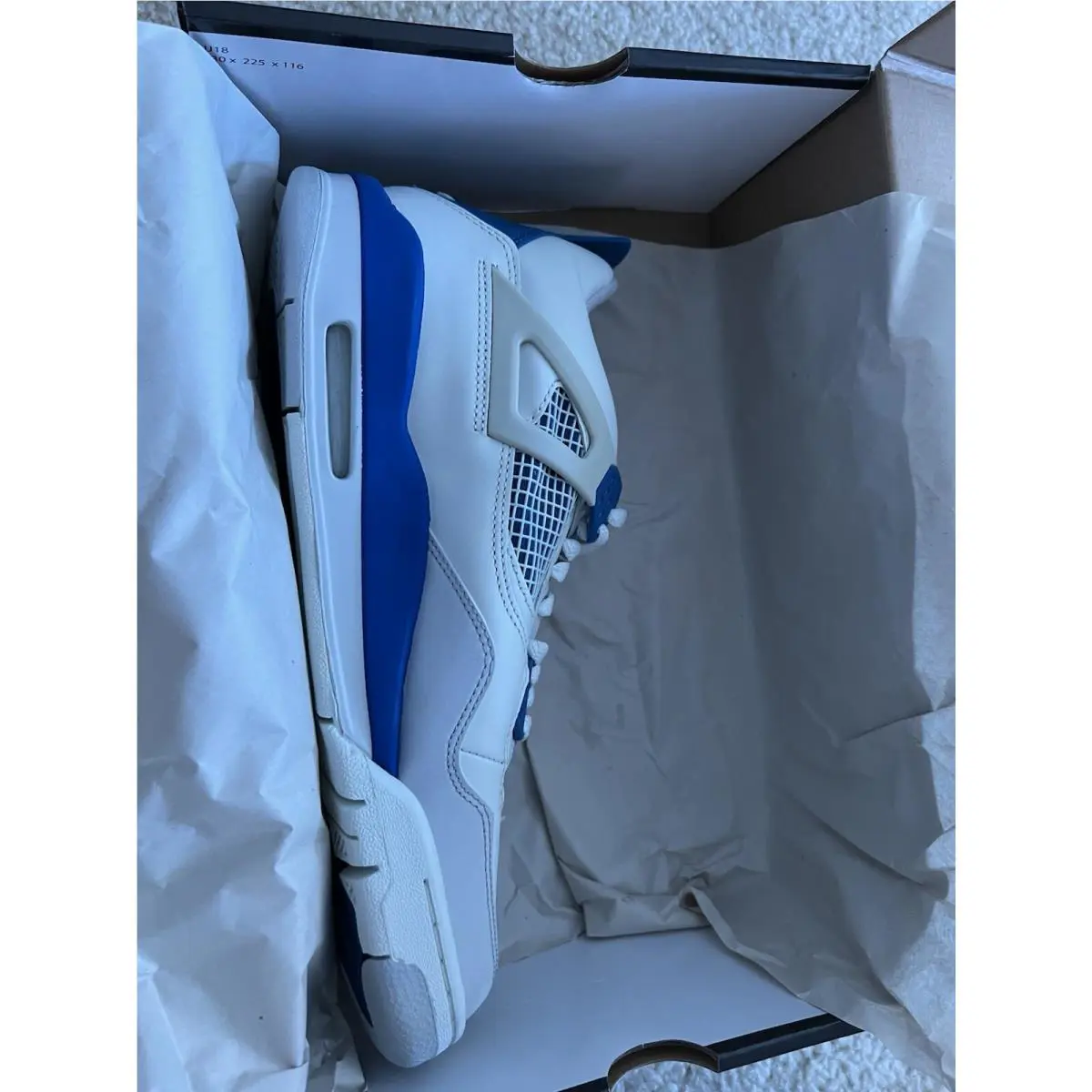 Nike shoes - Nike Air Jordan 4 - Air - 308497-141 - Blue 4