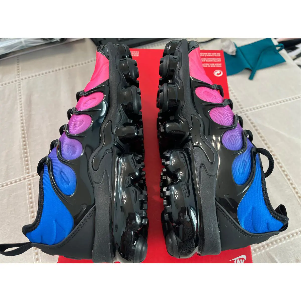 Nike shoes - Nike Air Vapormax Plus - Air Vapormax Plus - DX2746-400 - Racer Blue Black Hyper Pink 11