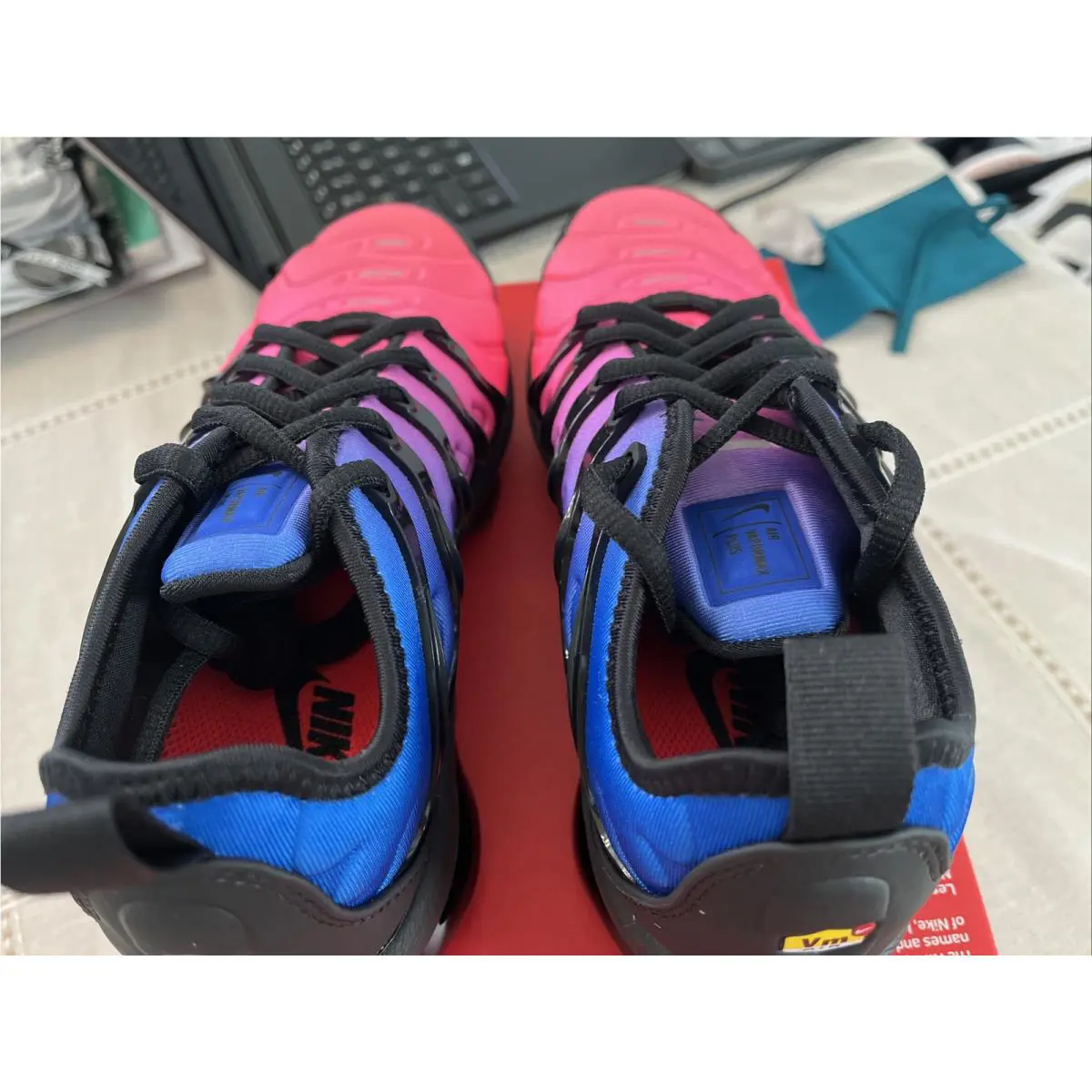 Nike shoes - Nike Air Vapormax Plus - Air Vapormax Plus - DX2746-400 - Racer Blue Black Hyper Pink 9